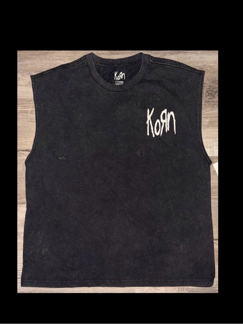 NWT Men's Korn Sleeveless Shirt Size Large